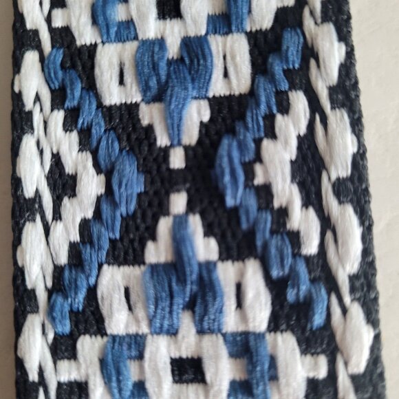 Adjustable Wide Navy Crossbody Strap Replacement for Handbag Purse 2" Guitar - Picture 7 of 13